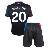 Maglia Calcio Crystal Palace Adam Wharton #20 Terza Divisa Bambino 2024-25 Manica Corta (+ pantaloncini)